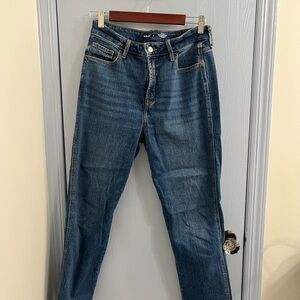 Old Navy Women's Straight Leg Blue Jeans